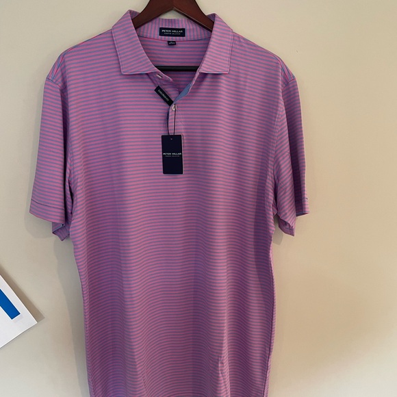 Men’s Peter Millar Crown Crafted polo. Size XL - Picture 3 of 5